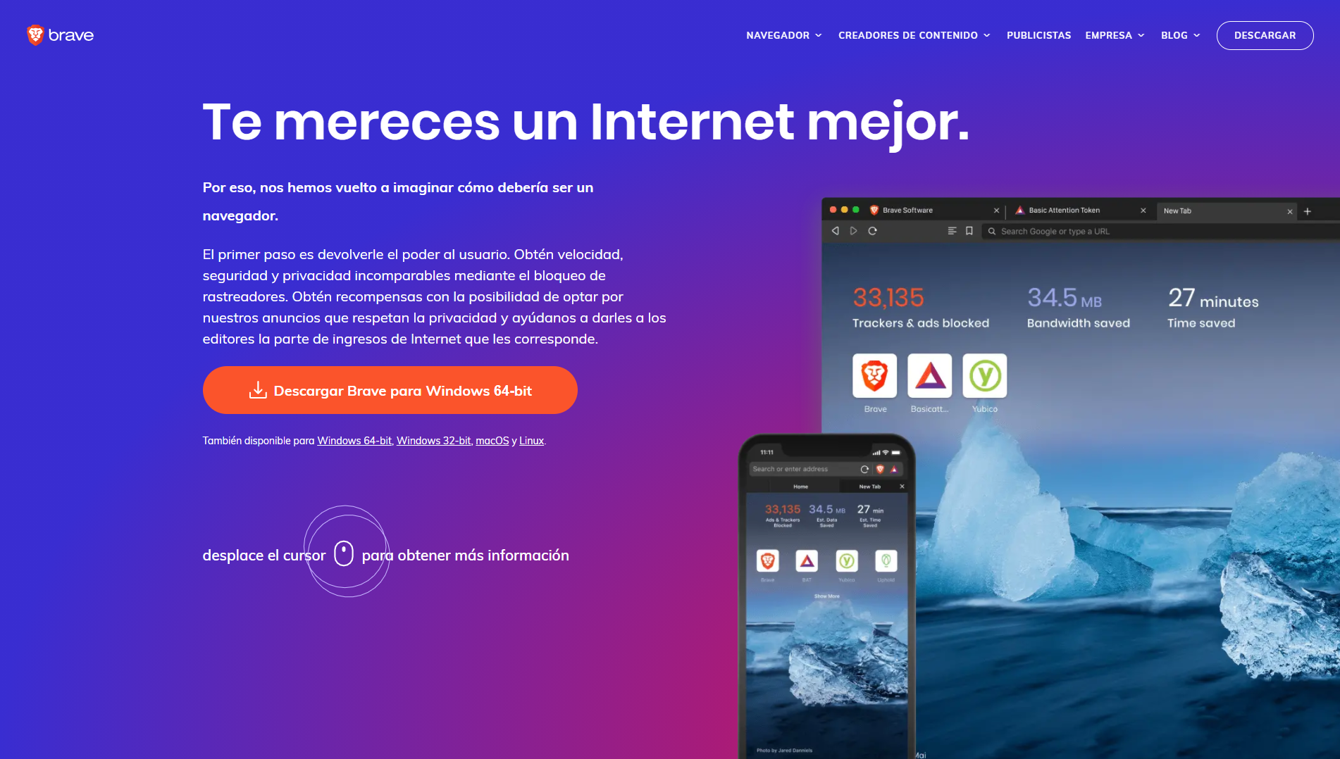 Brave el navegador web que te paga por utilizarlo