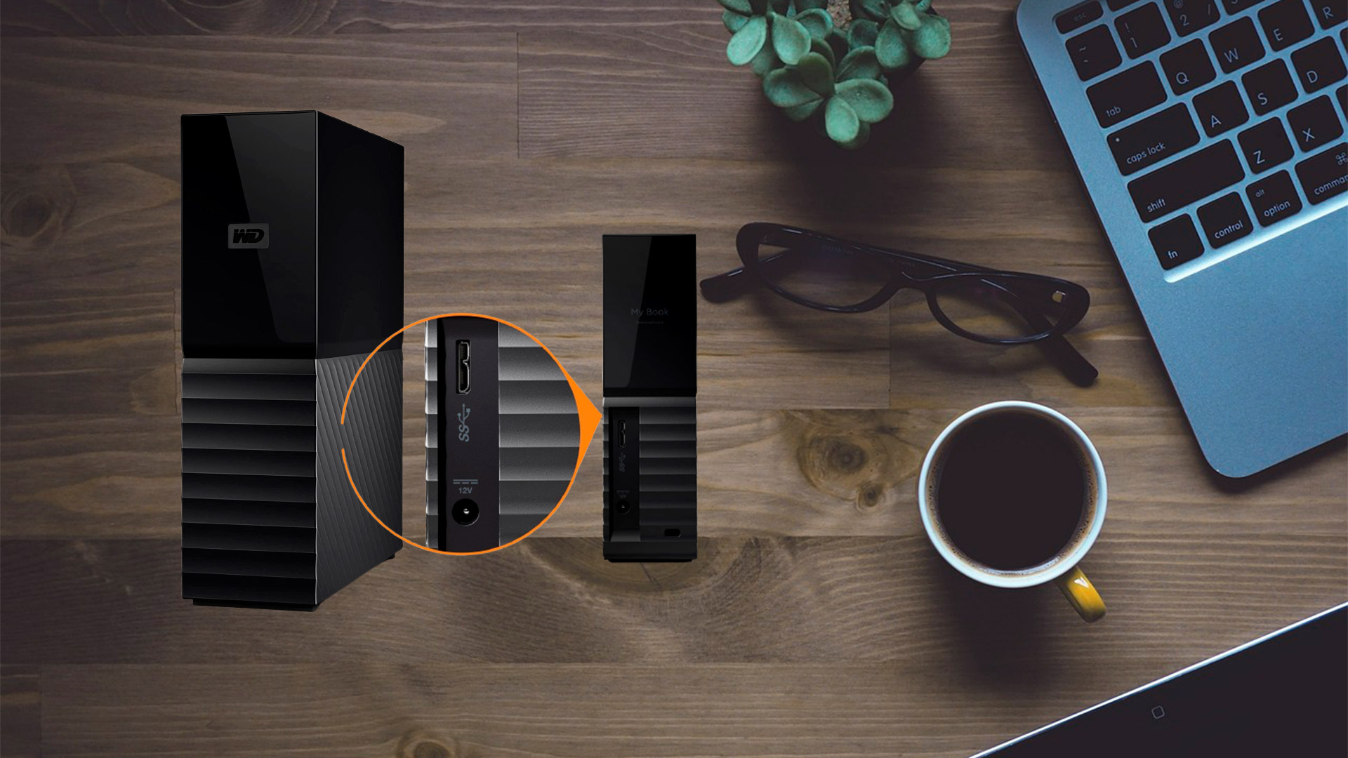 ¡Almacenamiento WD 8TB My Book!